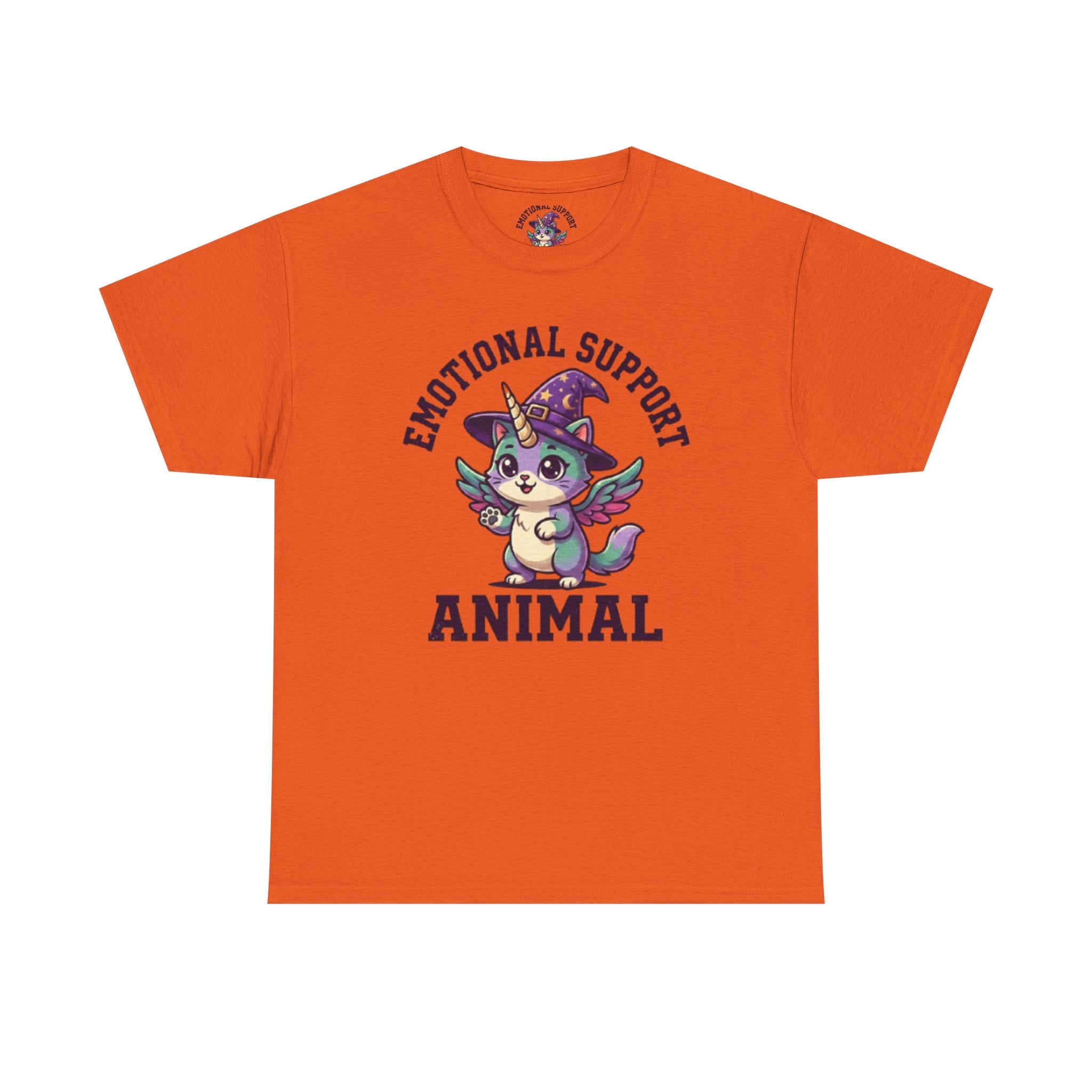 Emotional Support Unicorn Cat T-Shirt